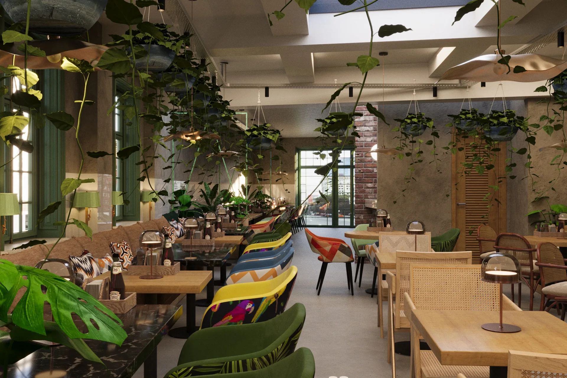 Artizans commercial interior project by Palm Construction
