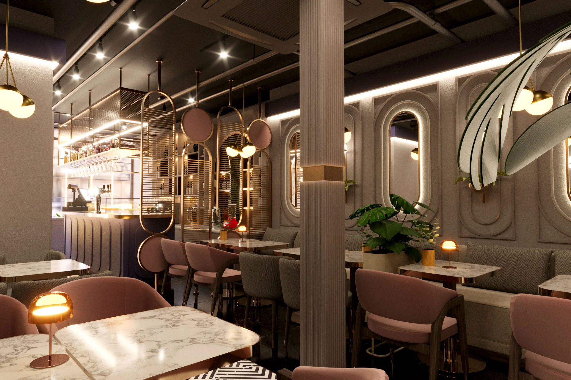 Bliss Patisserie Brighton interior fit-out