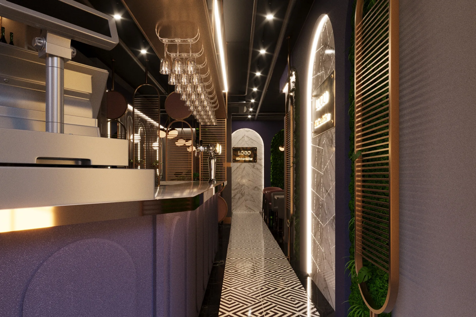 Bliss Patisserie Brighton interior fit-out