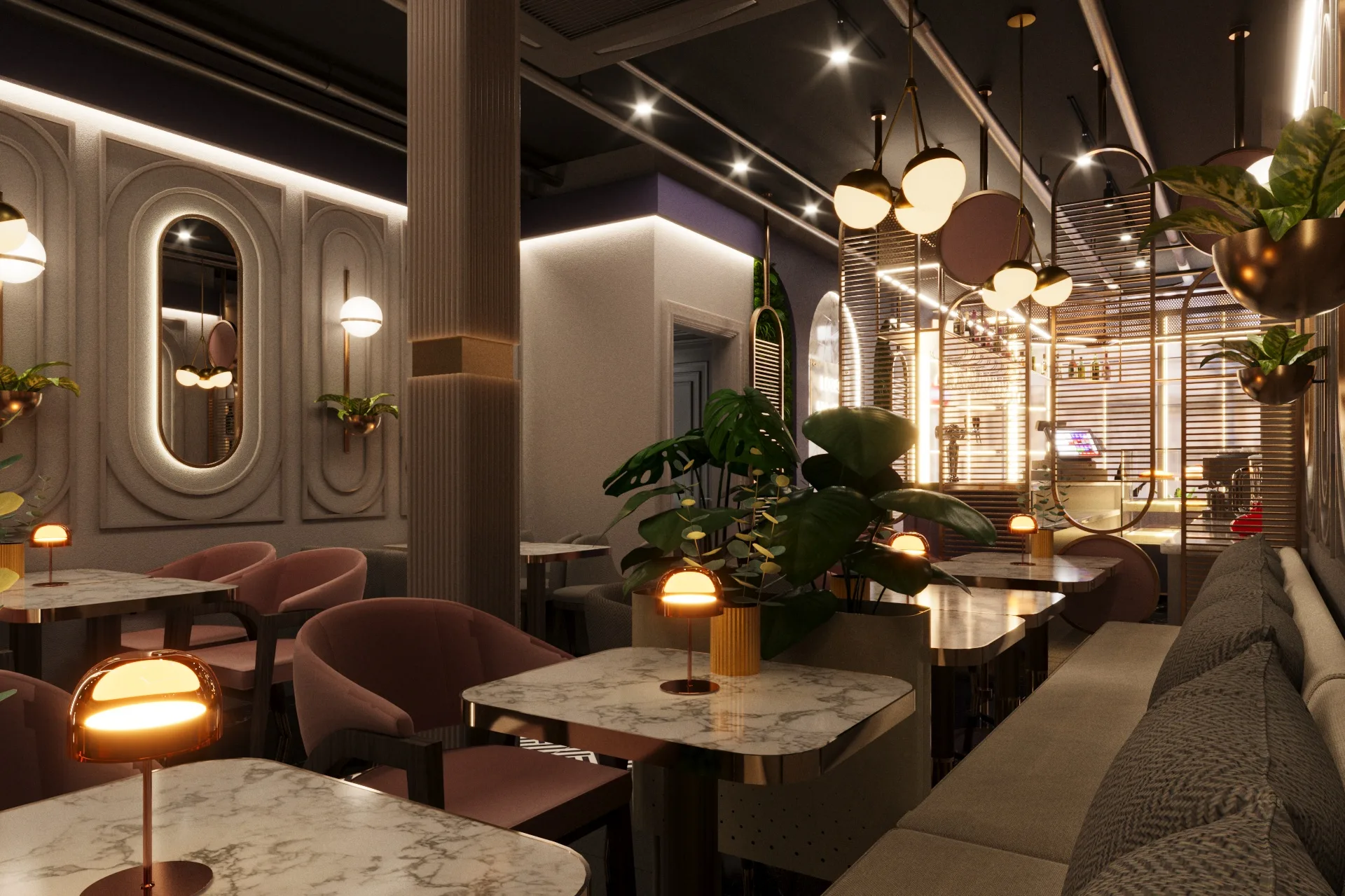 Bliss Patisserie Brighton interior fit-out