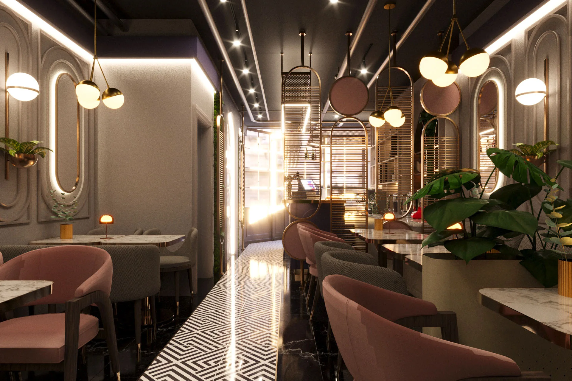 Bliss Patisserie Brighton interior fit-out