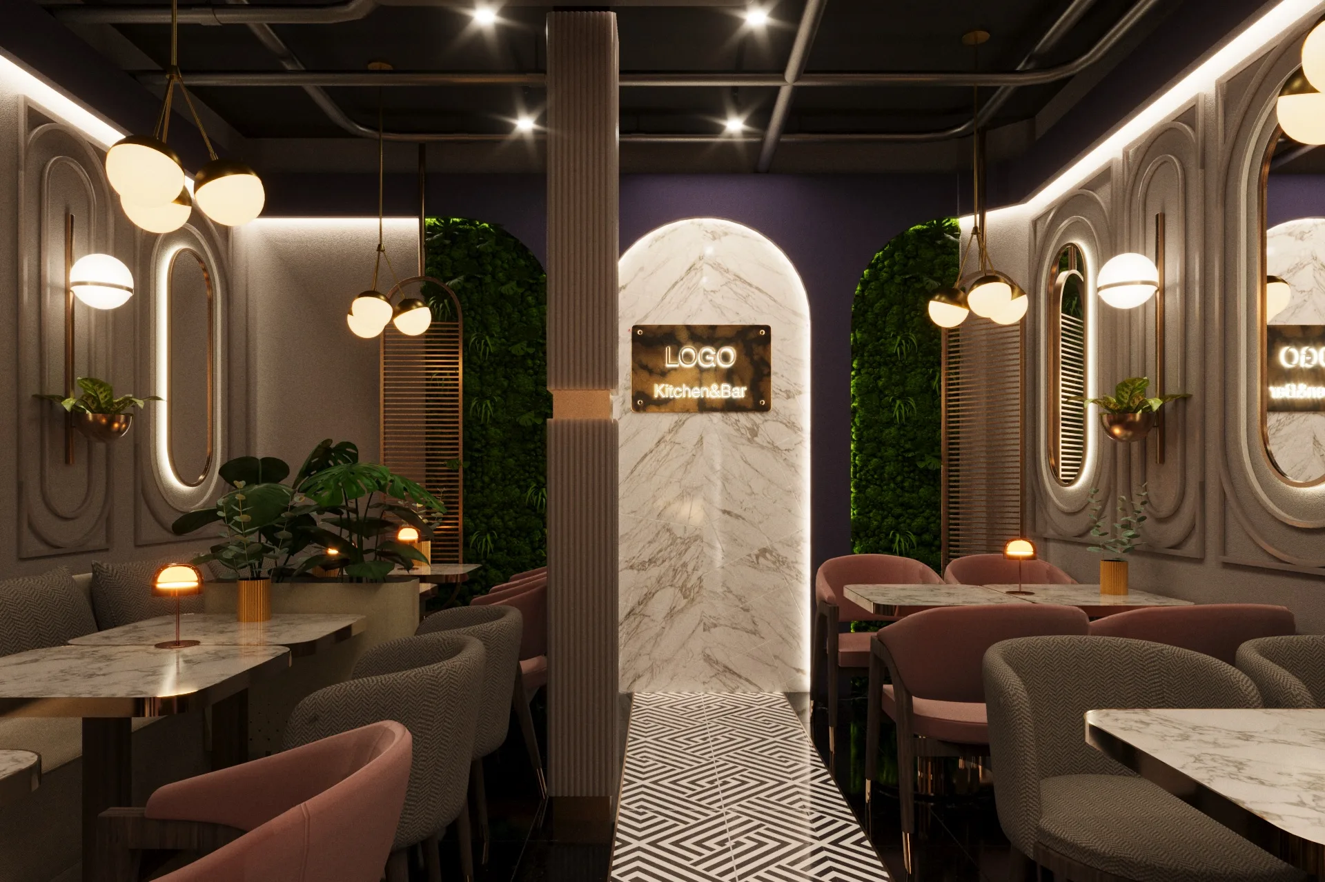 Bliss Patisserie Brighton interior fit-out