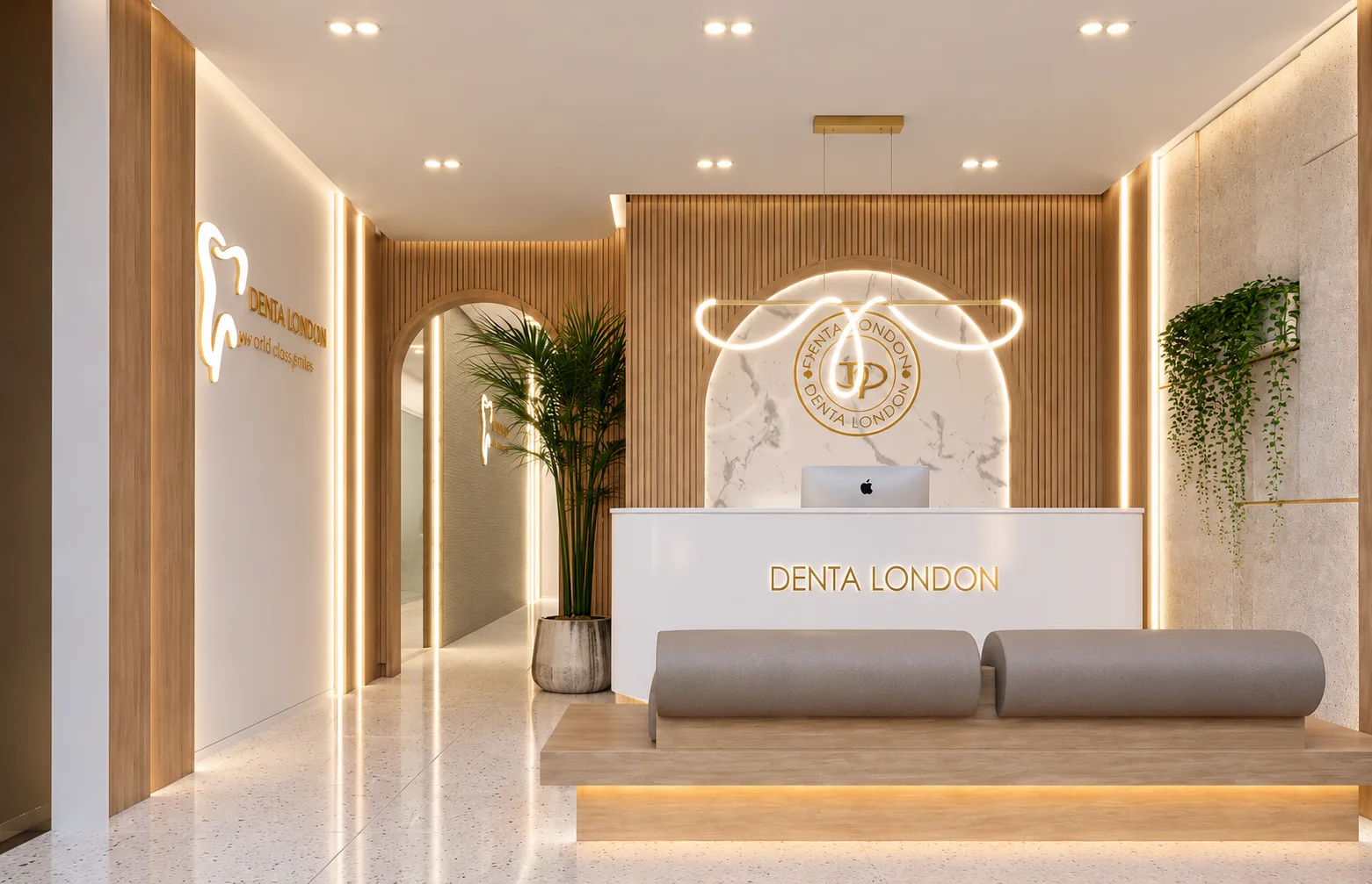 Denta Clinic Enfield interior fit-out by Palm Construction