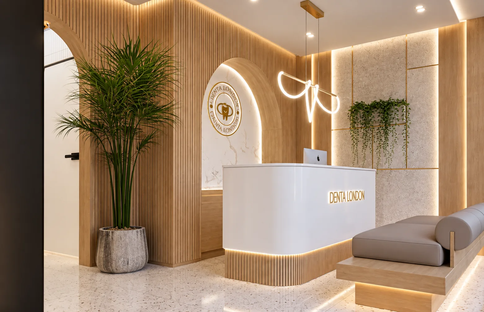 Denta Clinic Enfield interior fit-out by Palm Construction