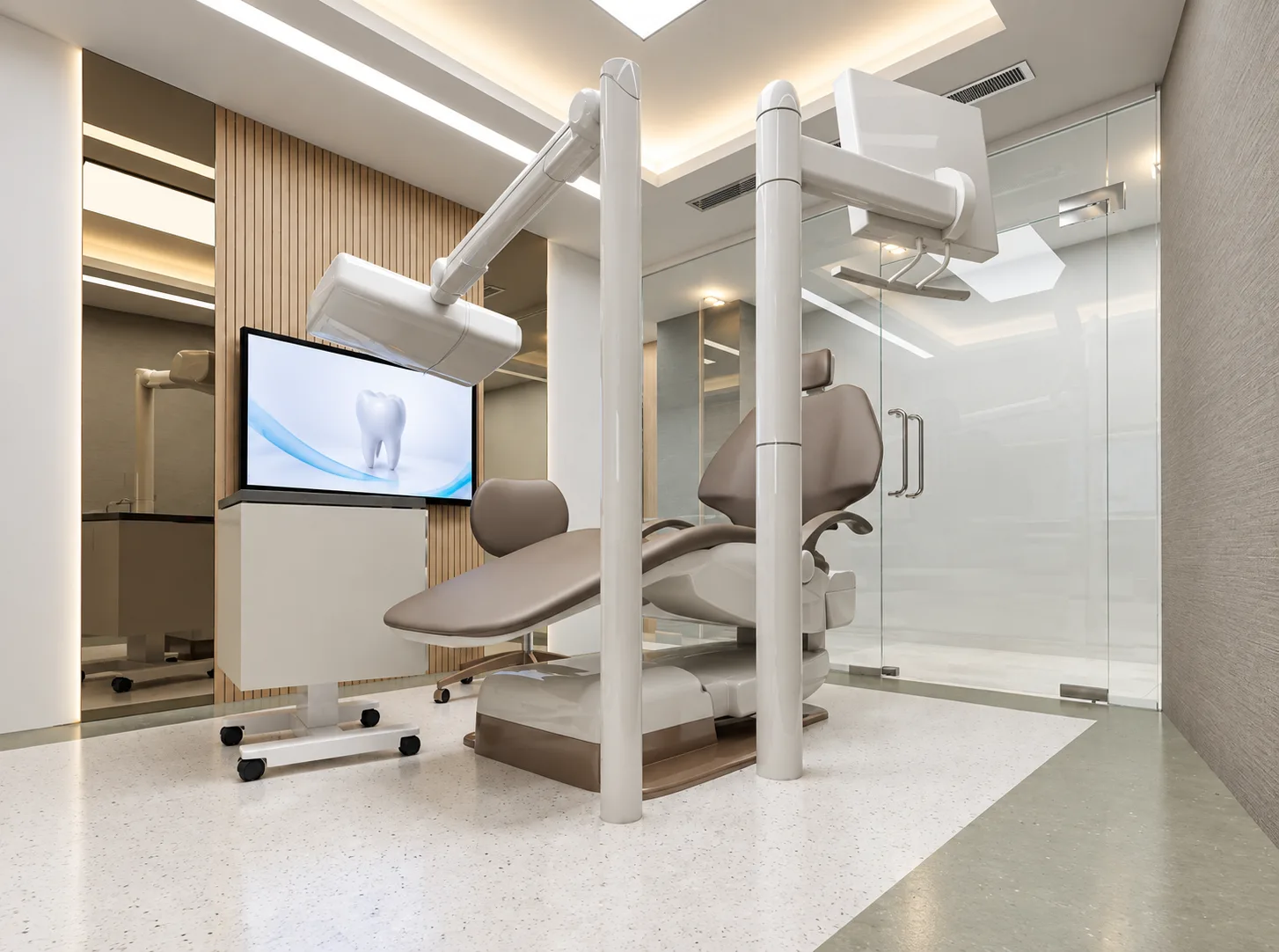 Denta Clinic Enfield interior fit-out by Palm Construction