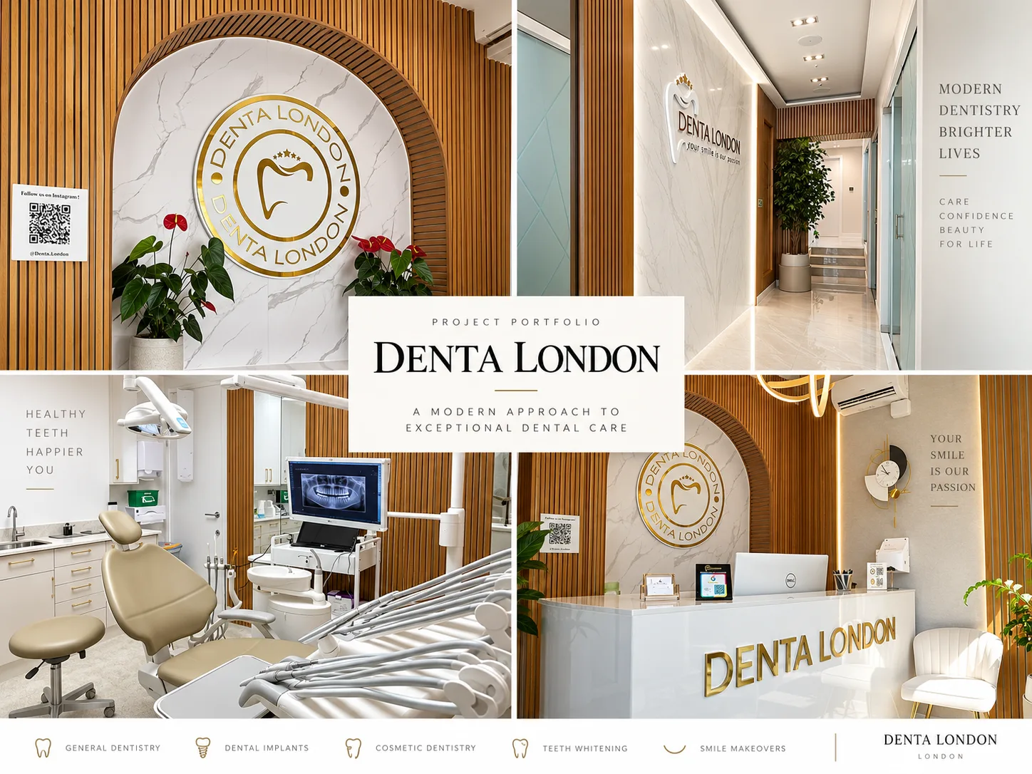 Denta Clinic Enfield interior fit-out by Palm Construction