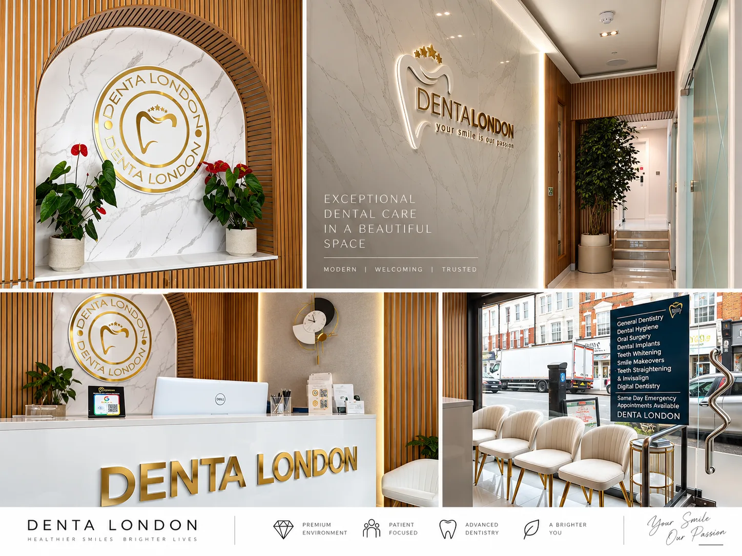 Denta Clinic Enfield interior fit-out by Palm Construction