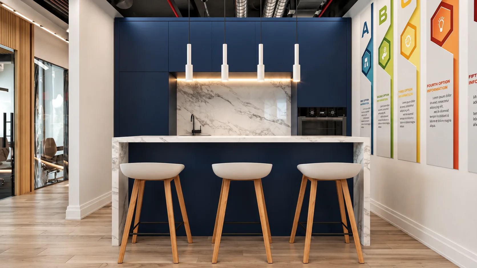 Edushift Milton Keynes interior project by Palm Construction