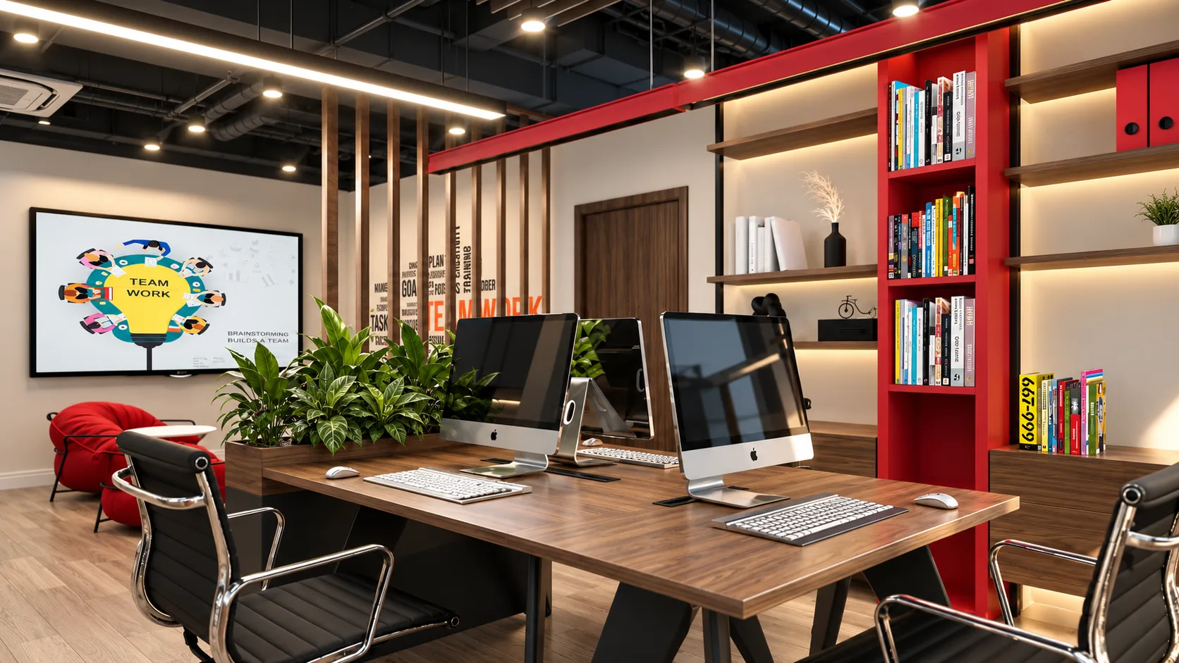 Edushift Milton Keynes interior project by Palm Construction