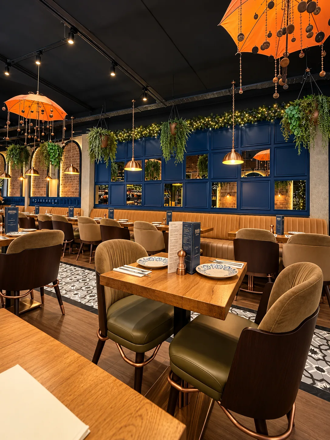 Ephesus Meze & Grill Colney interior project by Palm Construction