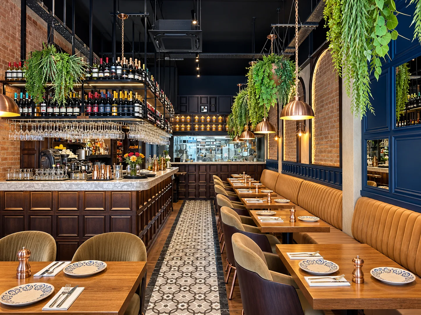 Ephesus Meze & Grill Colney interior project by Palm Construction