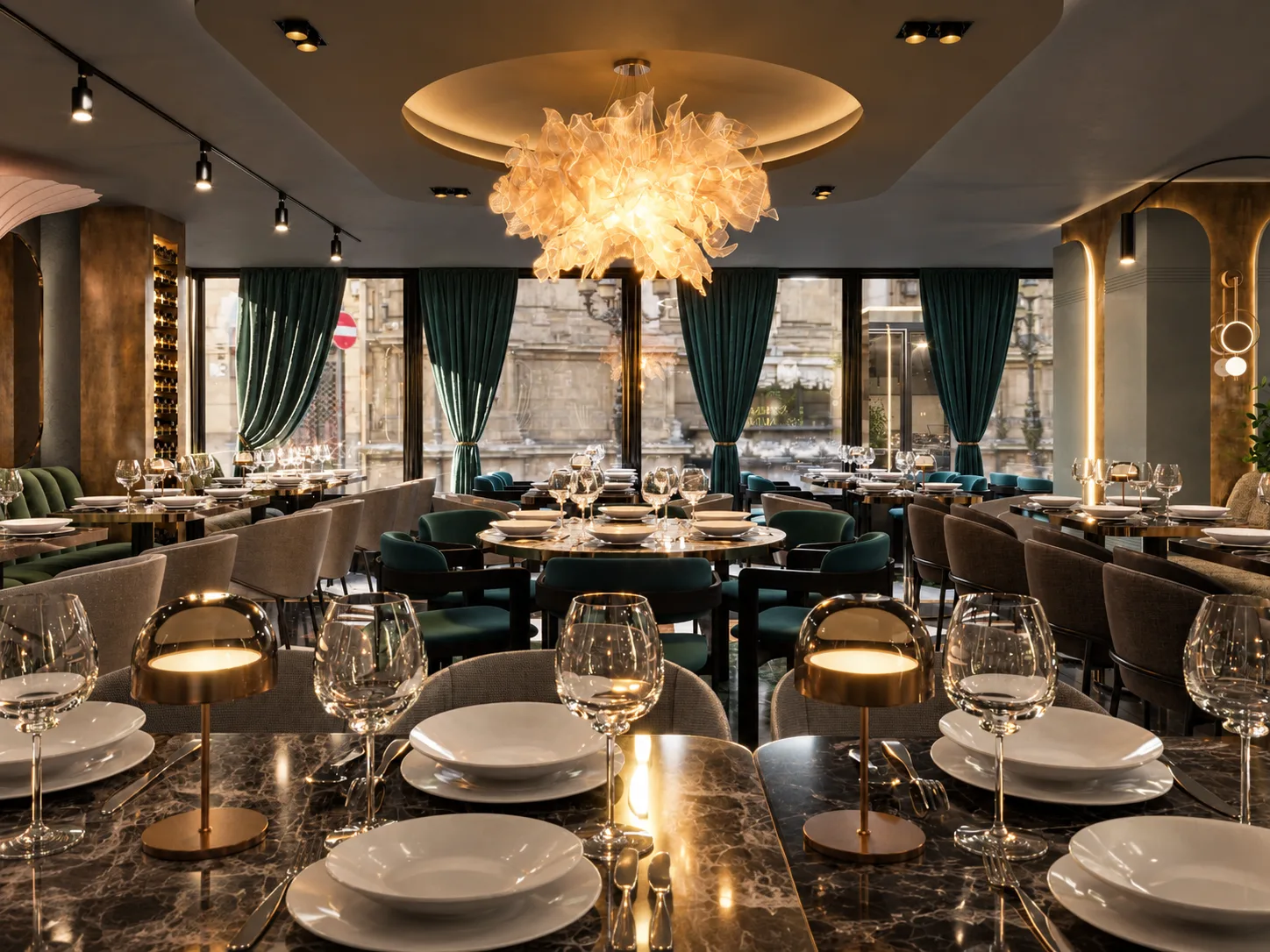 Medusa Restaurant Leigh-on-Sea interior project by Palm Construction
